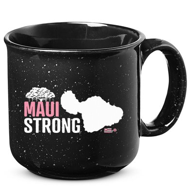 Pray For Maui Hawaii Strong 15oz Campfire Ceramic Mug