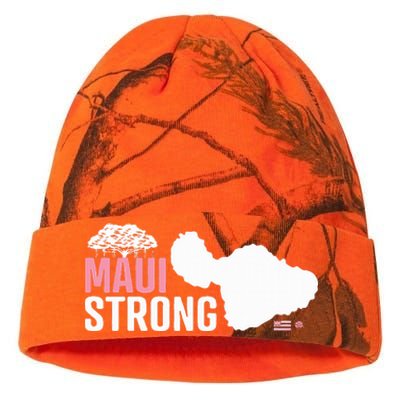 Pray For Maui Hawaii Strong Kati Licensed 12" Camo Beanie