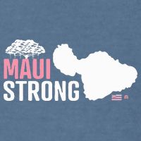 Pray For Maui Hawaii Strong Garment-Dyed Sweatshirt