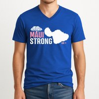 Pray For Maui Hawaii Strong V-Neck T-Shirt