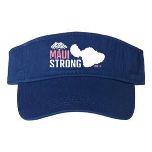 Pray For Maui Hawaii Strong Valucap Bio-Washed Visor