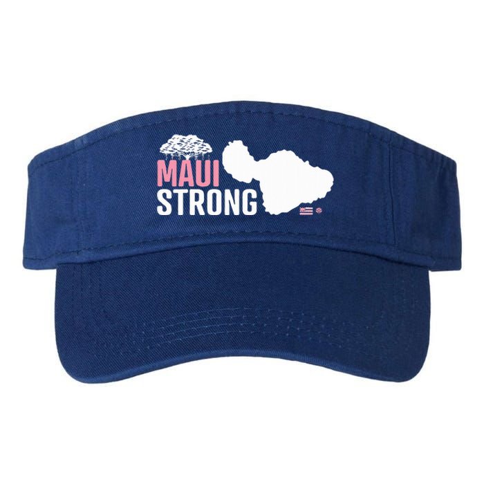 Pray For Maui Hawaii Strong Valucap Bio-Washed Visor