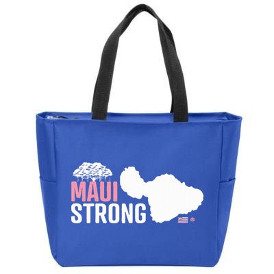 Pray For Maui Hawaii Strong Zip Tote Bag