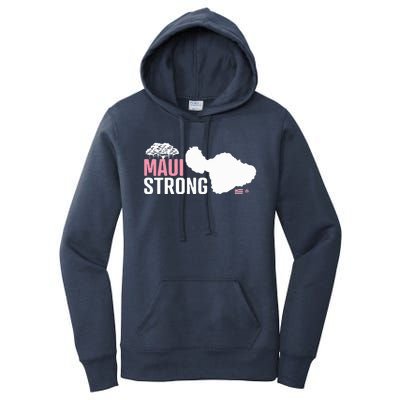 Pray For Maui Hawaii Strong Women's Pullover Hoodie