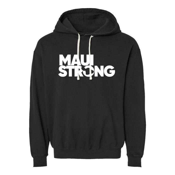 Pray For Maui Hawaii Strong Garment-Dyed Fleece Hoodie