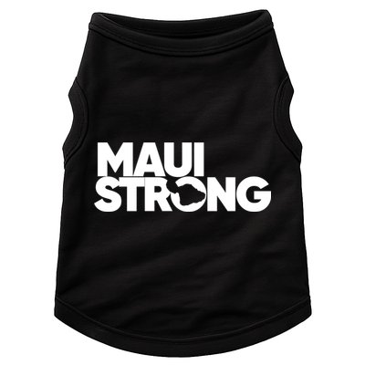 Pray For Maui Hawaii Strong Doggie Tank
