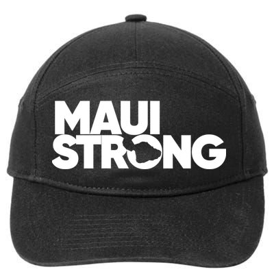 Pray For Maui Hawaii Strong 7-Panel Snapback Hat