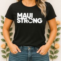Pray For Maui Hawaii Strong Womens T-Shirt
