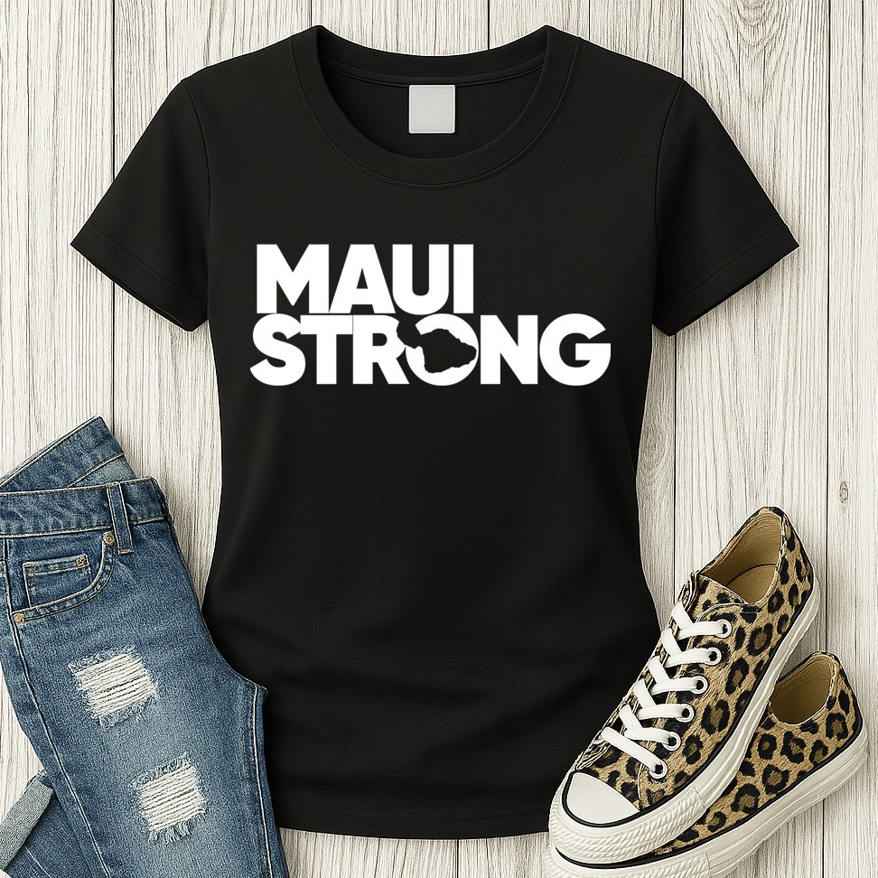 Pray For Maui Hawaii Strong Womens T-Shirt
