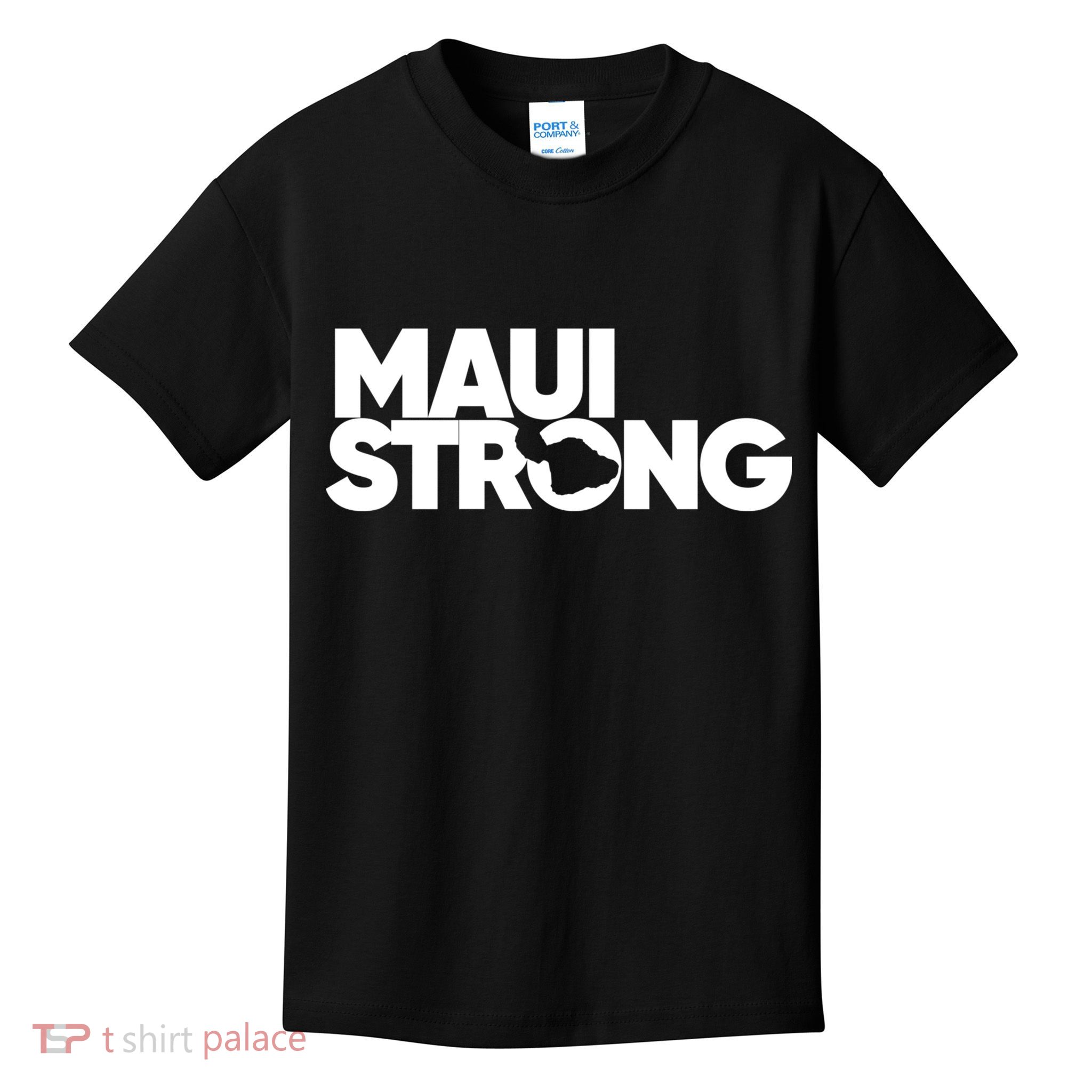Pray For Maui Hawaii Strong Kids T-Shirt