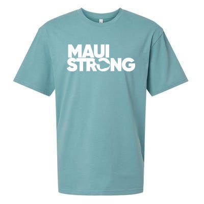 Pray For Maui Hawaii Strong Sueded Cloud Jersey T-Shirt