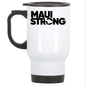 Pray For Maui Hawaii Strong Stainless Steel Travel Mug