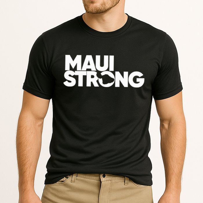 Pray For Maui Hawaii Strong Cooling Performance Crew T-Shirt