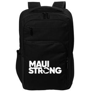 Pray For Maui Hawaii Strong Impact Tech Backpack