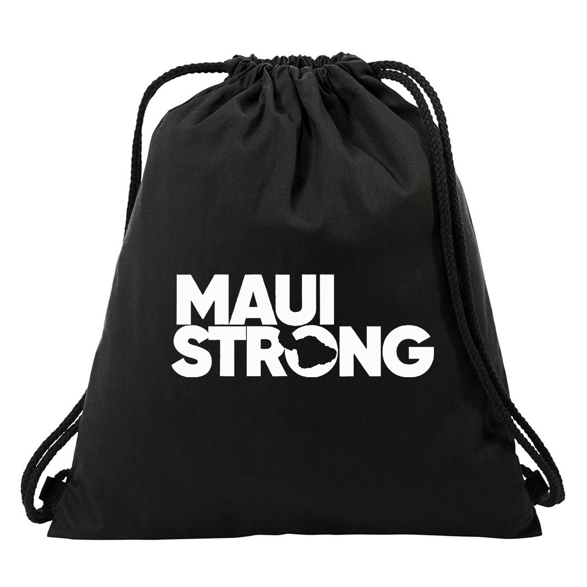 Pray For Maui Hawaii Strong Drawstring Bag