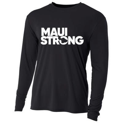 Pray For Maui Hawaii Strong Cooling Performance Long Sleeve Crew