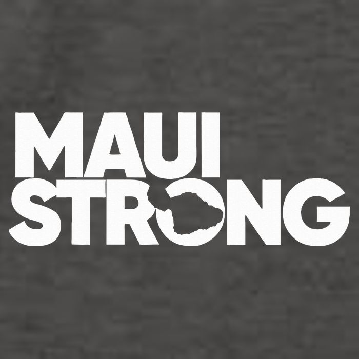 Pray For Maui Hawaii Strong Vector Backpack