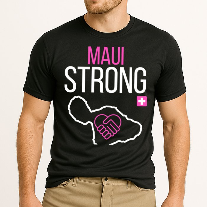 Pray For Maui Hawaii Strong Cooling Performance Crew T-Shirt