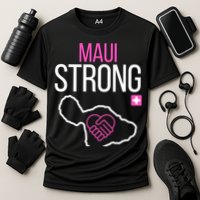 Pray For Maui Hawaii Strong Cooling Performance Crew T-Shirt
