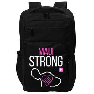 Pray For Maui Hawaii Strong Impact Tech Backpack