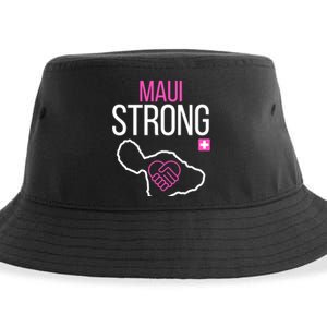 Pray For Maui Hawaii Strong Sustainable Bucket Hat