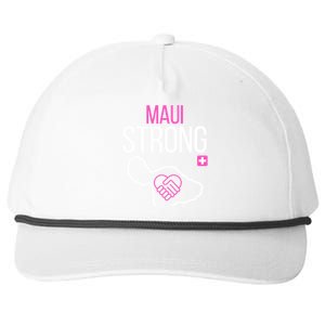 Pray For Maui Hawaii Strong Snapback Five-Panel Rope Hat