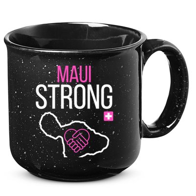 Pray For Maui Hawaii Strong 15oz Campfire Ceramic Mug