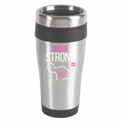 Pray For Maui Hawaii Strong 16oz Travel Tumbler