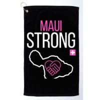 Pray For Maui Hawaii Strong Golf Towel