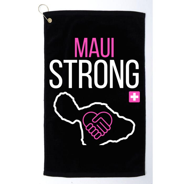Pray For Maui Hawaii Strong Golf Towel