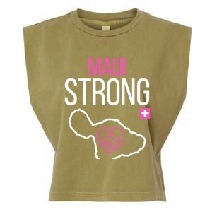 Pray For Maui Hawaii Strong Garment-Dyed Women's Muscle Tee