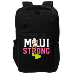 Pray For Maui Hawaii Strong Impact Tech Backpack