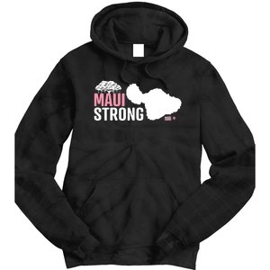 Pray For Maui Hawaii Strong Tie Dye Hoodie