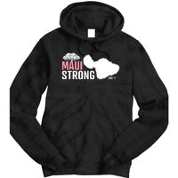 Pray For Maui Hawaii Strong Tie Dye Hoodie