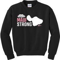 Pray For Maui Hawaii Strong Kids Sweatshirt