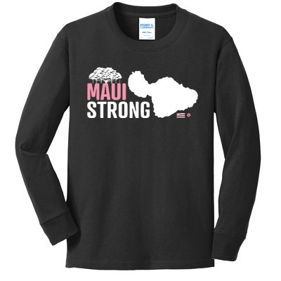 Pray For Maui Hawaii Strong Kids Long Sleeve Shirt