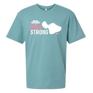 Pray For Maui Hawaii Strong Sueded Cloud Jersey T-Shirt