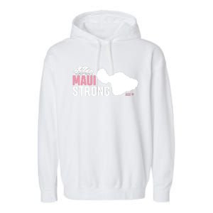 Pray For Maui Hawaii Strong Garment-Dyed Fleece Hoodie