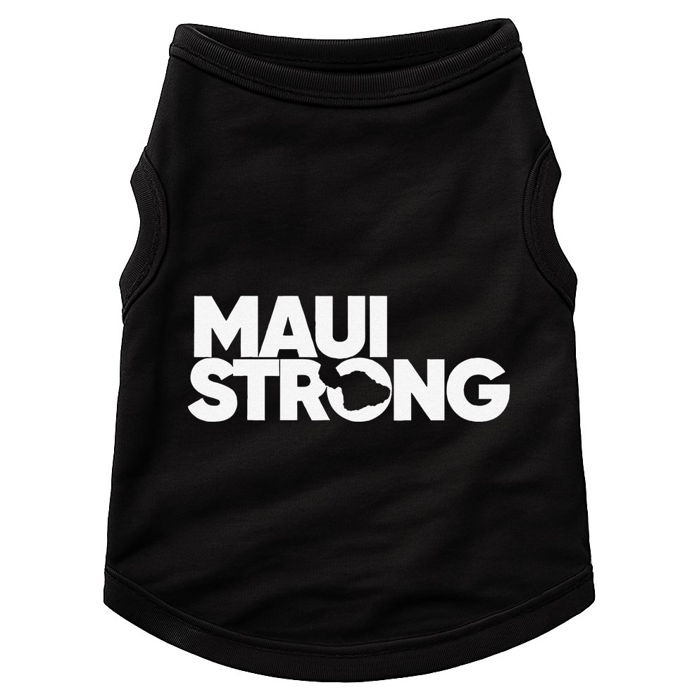 Pray For Maui Hawaii StrongCute Love Doggie Tank