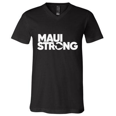 Pray For Maui Hawaii StrongCute Love V-Neck T-Shirt