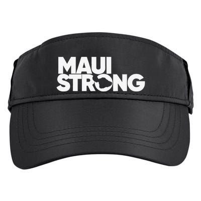 Pray For Maui Hawaii StrongCute Love Adult Drive Performance Visor
