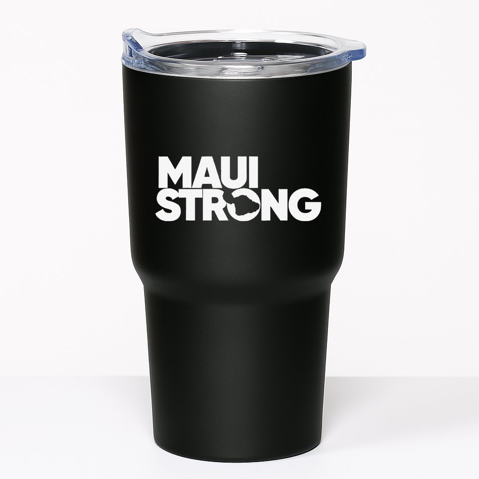Pray For Maui Hawaii StrongCute Love Tumbler
