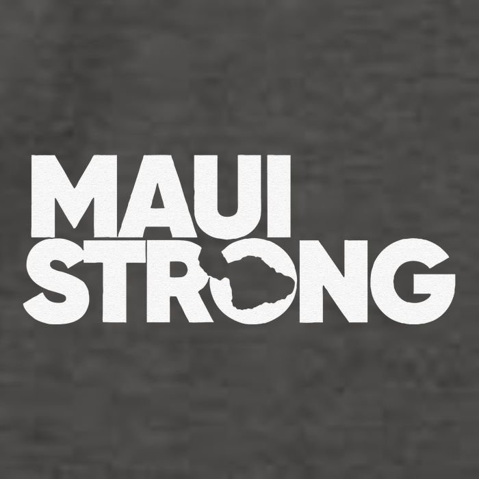 Pray For Maui Hawaii StrongCute Love Vector Backpack
