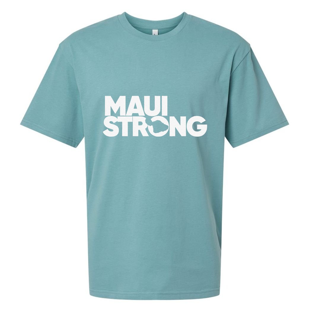 Pray For Maui Hawaii StrongCute Love Sueded Cloud Jersey T-Shirt
