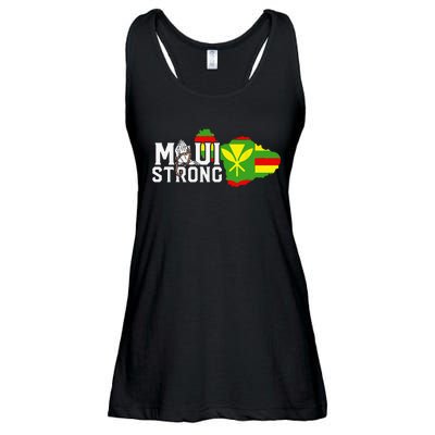 Pray For Maui Hawaii StrongFunny Cute Ladies Essential Flowy Tank