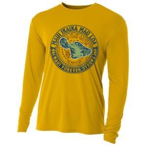 Pray For Maui Hawaii Strong Cooling Performance Long Sleeve Crew