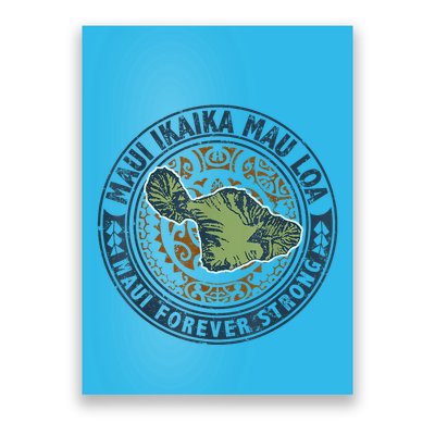 Pray For Maui Hawaii Strong Poster