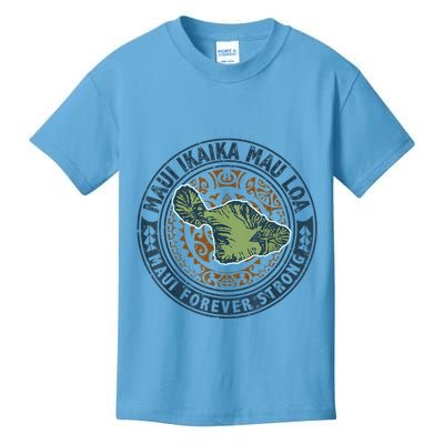 Pray For Maui Hawaii Strong Kids T-Shirt