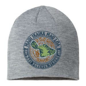 Pray For Maui Hawaii Strong Sustainable Beanie