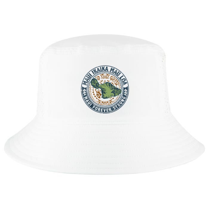 Pray For Maui Hawaii Strong Cool Comfort Performance Bucket Hat